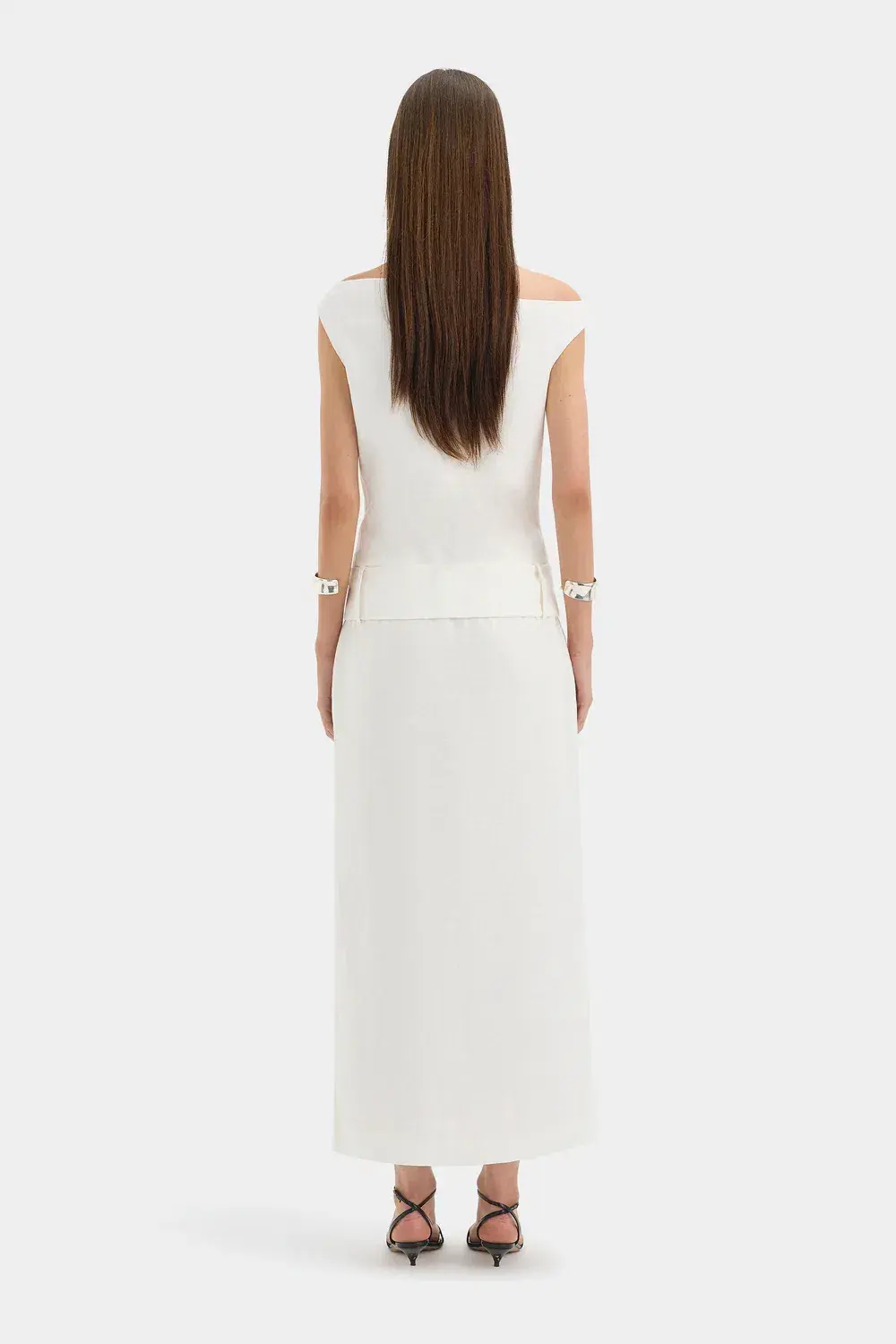Sir the Label Raquel Off Shoulder Midi Dress Size 2 - Image 2