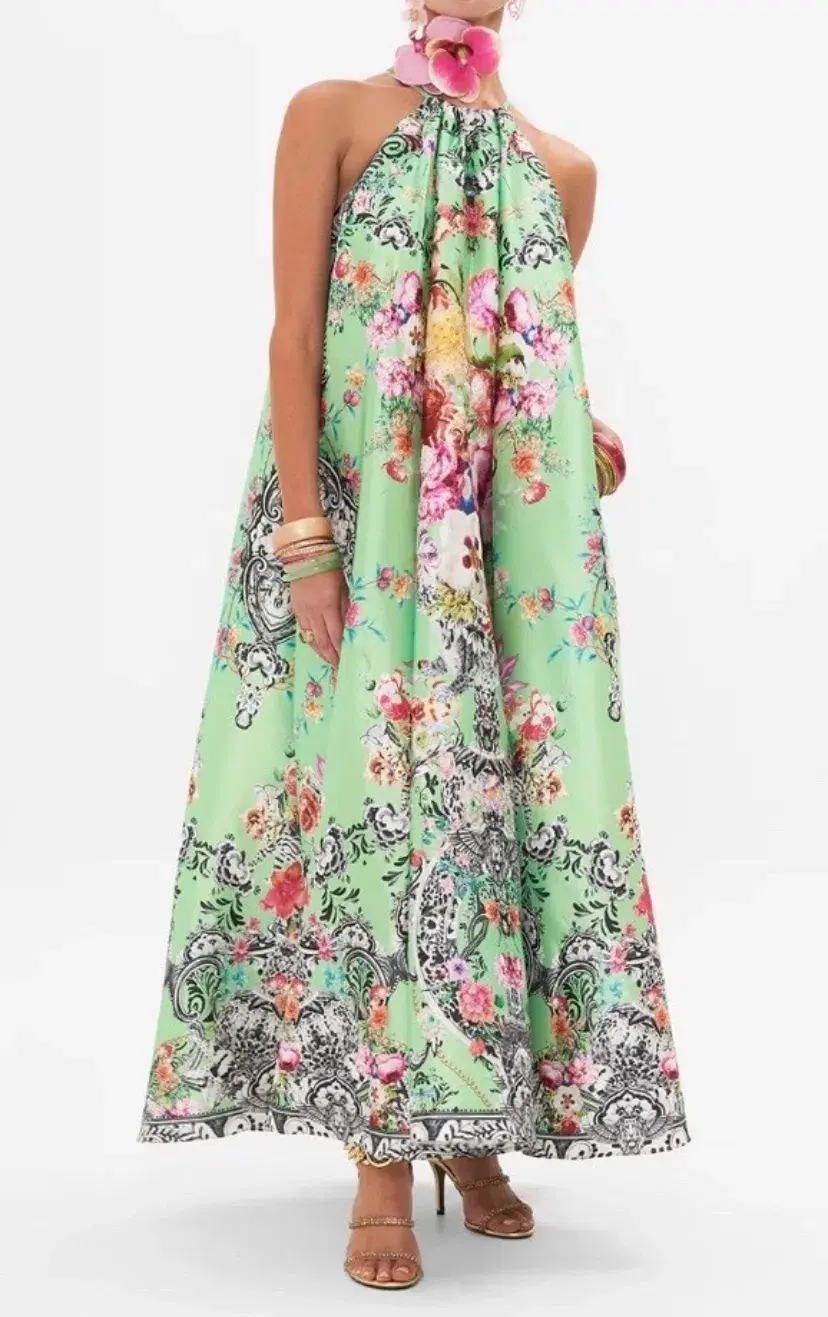 Camilla Trapeze Maxi Dress Porcelain Dream Size M/L  - Image 1
