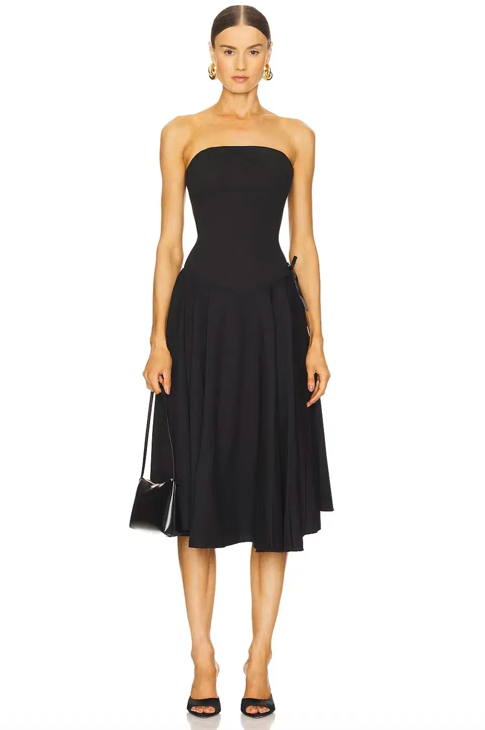 Amelie Teje Kittie Maxi Dress Noir Size S - Image 1