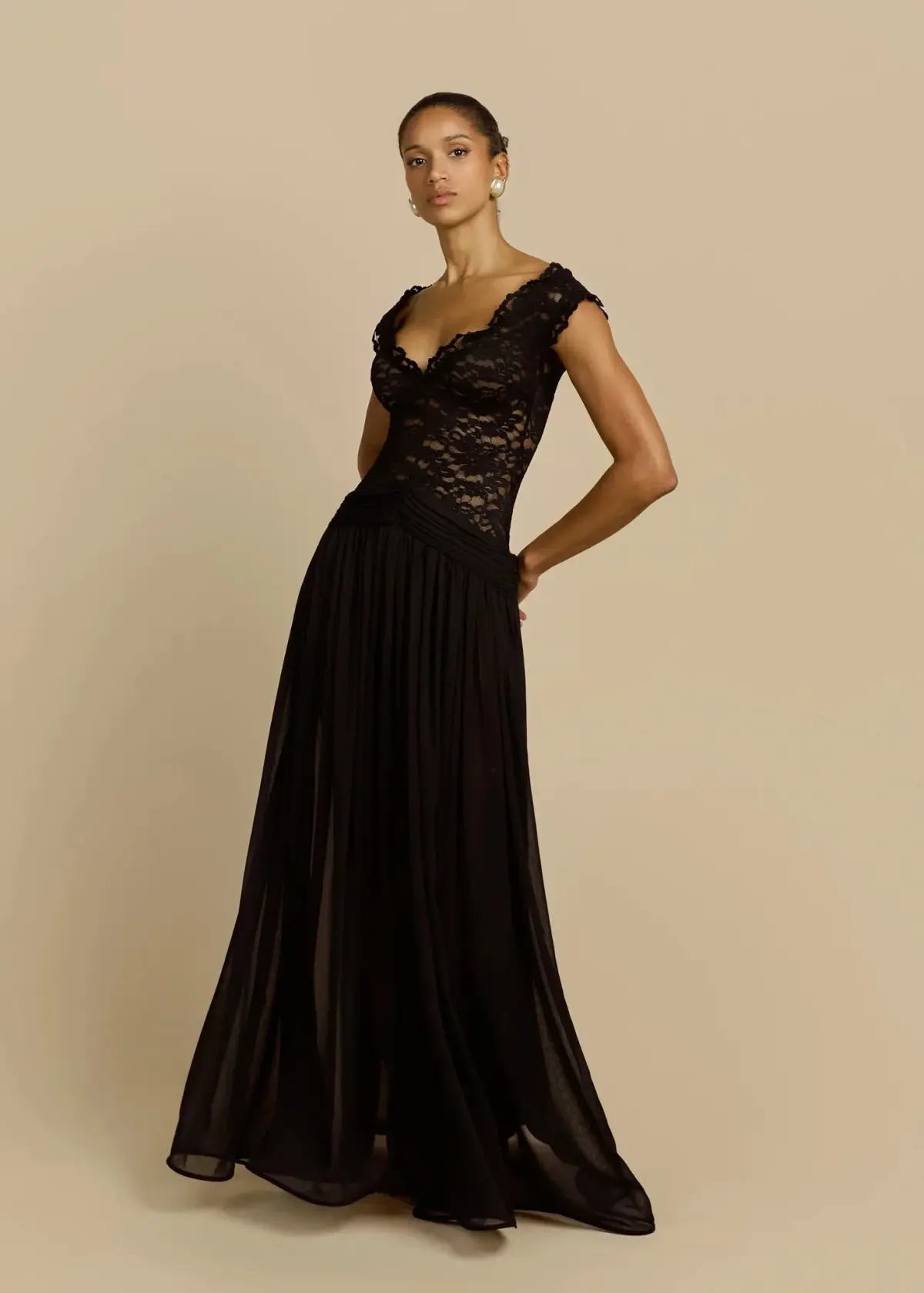 ARCINA ORI ARABELLA DRESS BLACK SIZE 8 (S) - Image 3