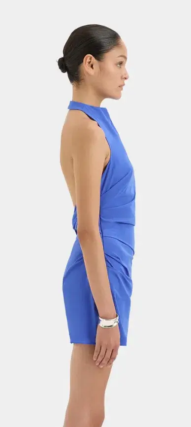 Sol Halter Mini Dress Size 1 (AU 12) - Image 3