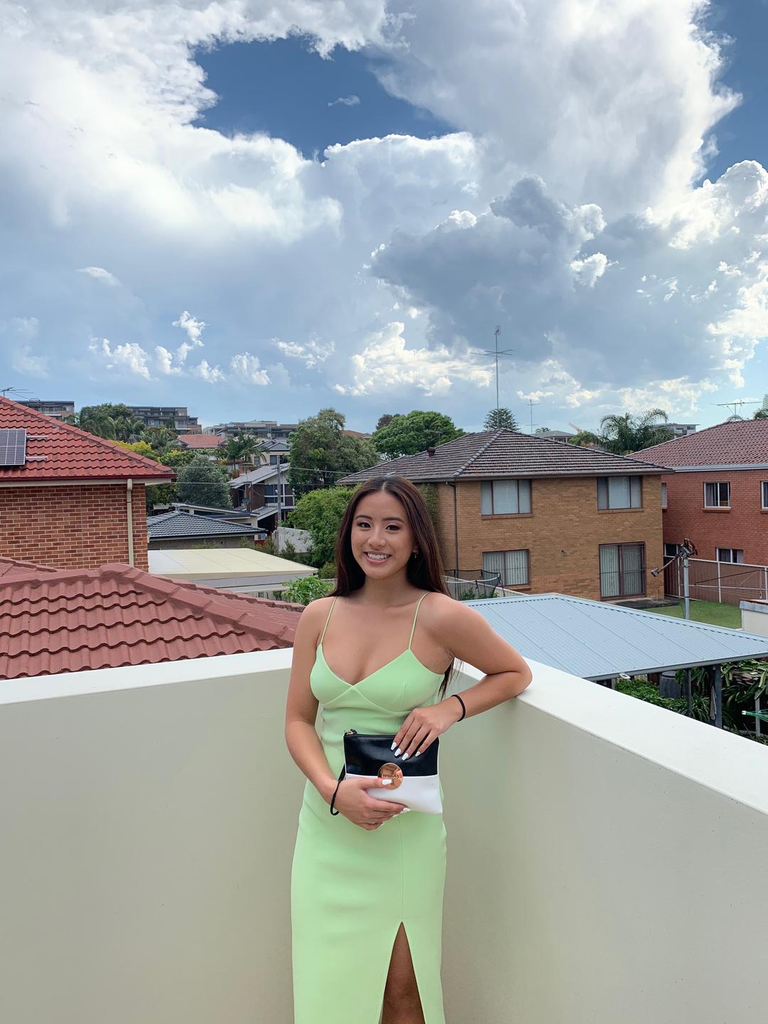 BEC & BRIDGE Clover Midi Dress Apple size 6  for rent on The Volte - main image