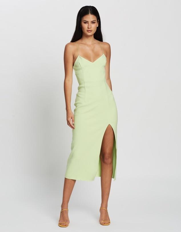 BEC & BRIDGE Clover Midi Dress Apple size 6  for rent on The Volte - main image
