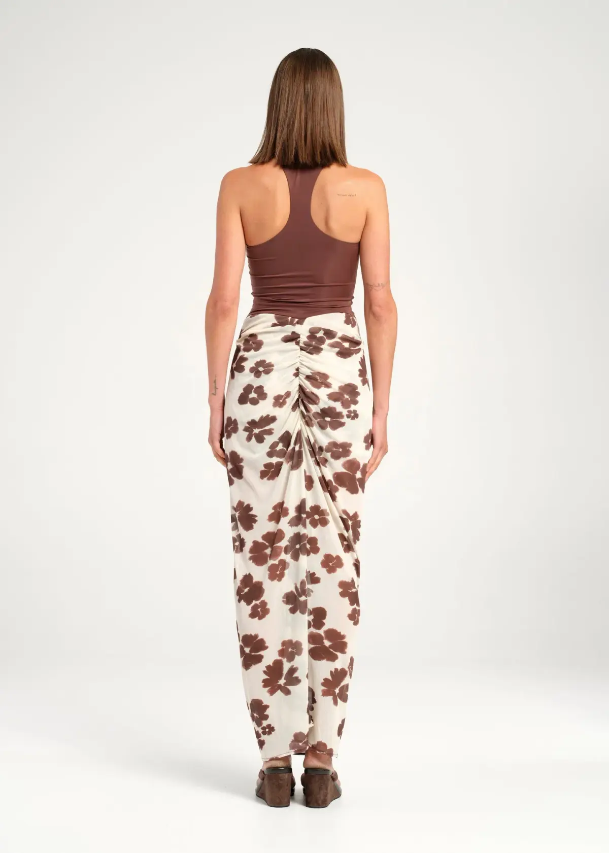 Benni Piper Maxi Dress Size 14 Coco Blossum - Image 4