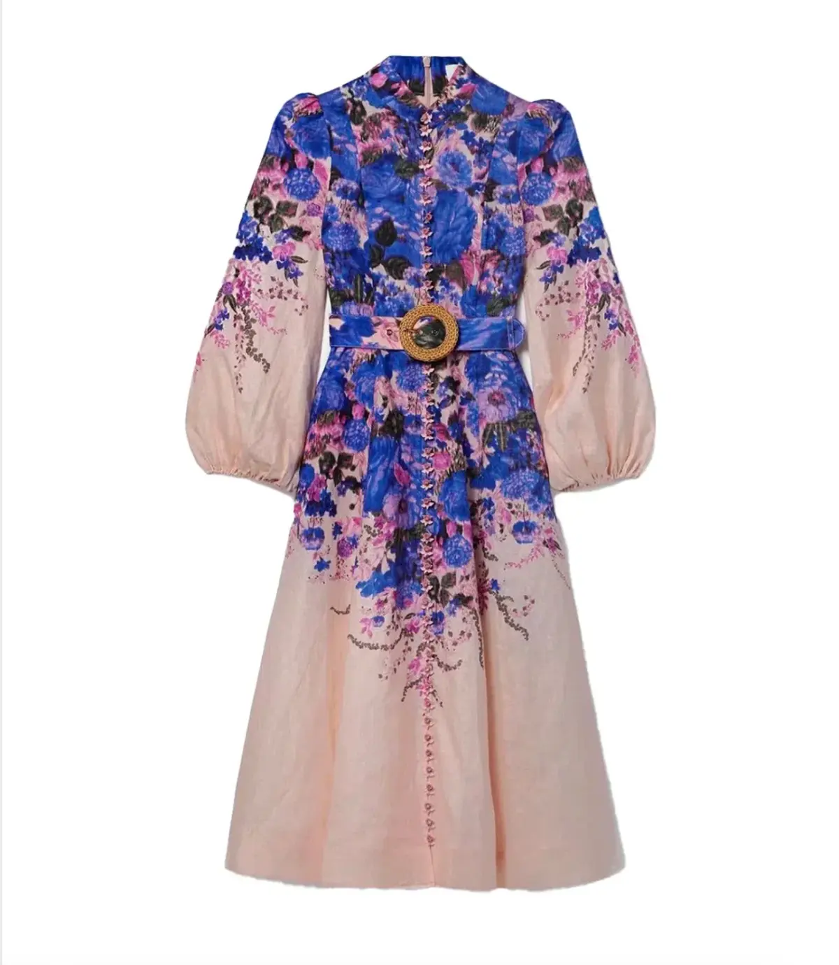 High Tide Buttoned Midi Dress by Zimmermann - Image 1