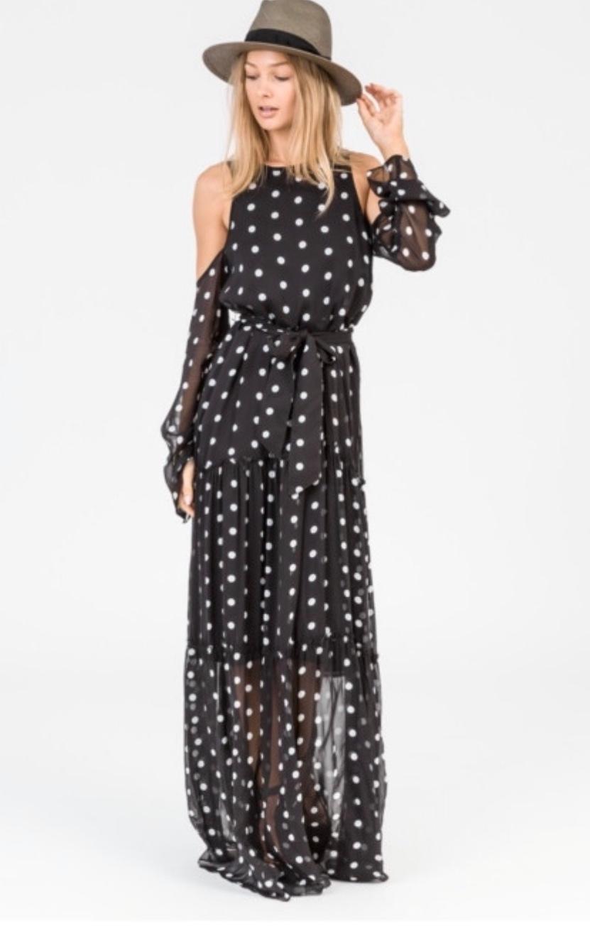 Viktoria & Woods Magnitude Maxi Dress Print Size 8 - Image 2