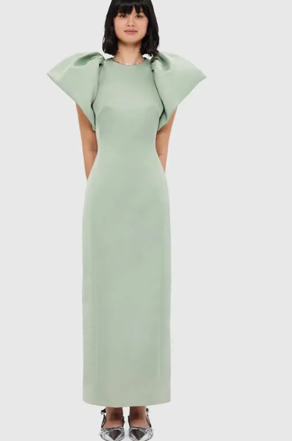 LEO LIN - Lucinda Maxi Dress - Sage Size 8 - Image 1