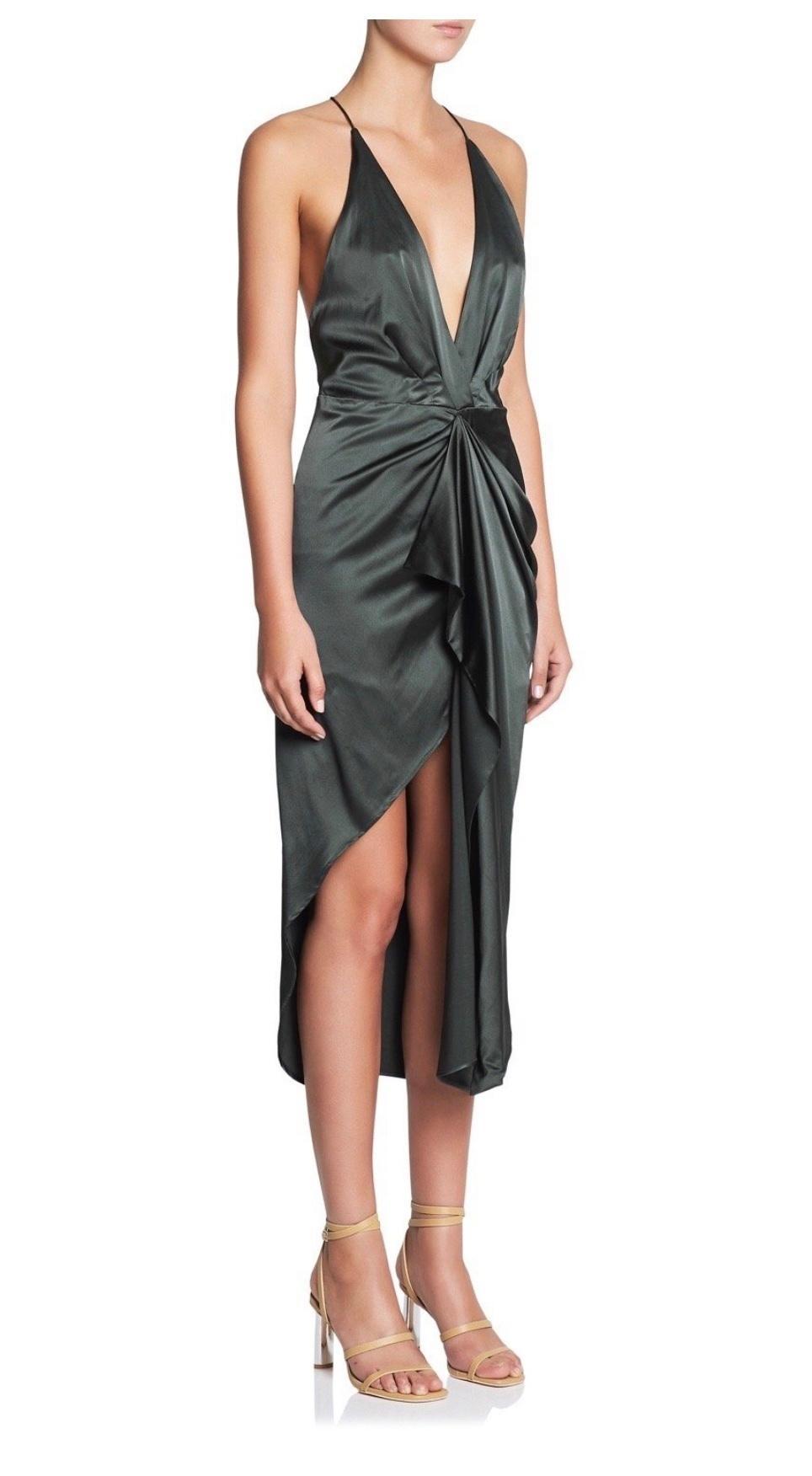 Manning Cartell Green Light Slip Dress size 8 for rent on The Volte - main image
