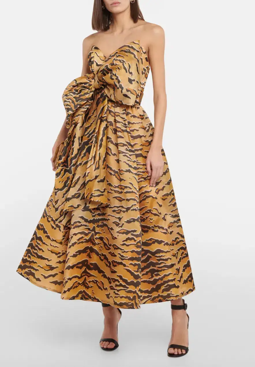 Zimmermann Matchmaker animal-print silk maxi dress - Image 2