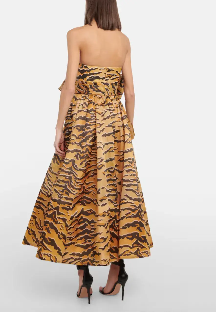 Zimmermann Matchmaker animal-print silk maxi dress - Image 3