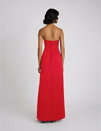 Eliya The Label Deanna Gown Red Size 12 for rent on The Volte - main image