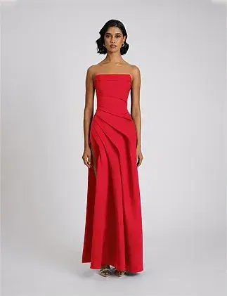Eliya The Label Deanna Gown Red Size 12 for rent on The Volte - main image