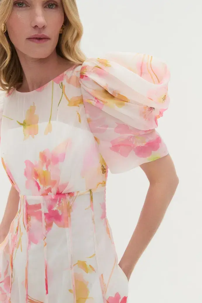 AJE Clementine Midi Dress Size 6 - Image 3