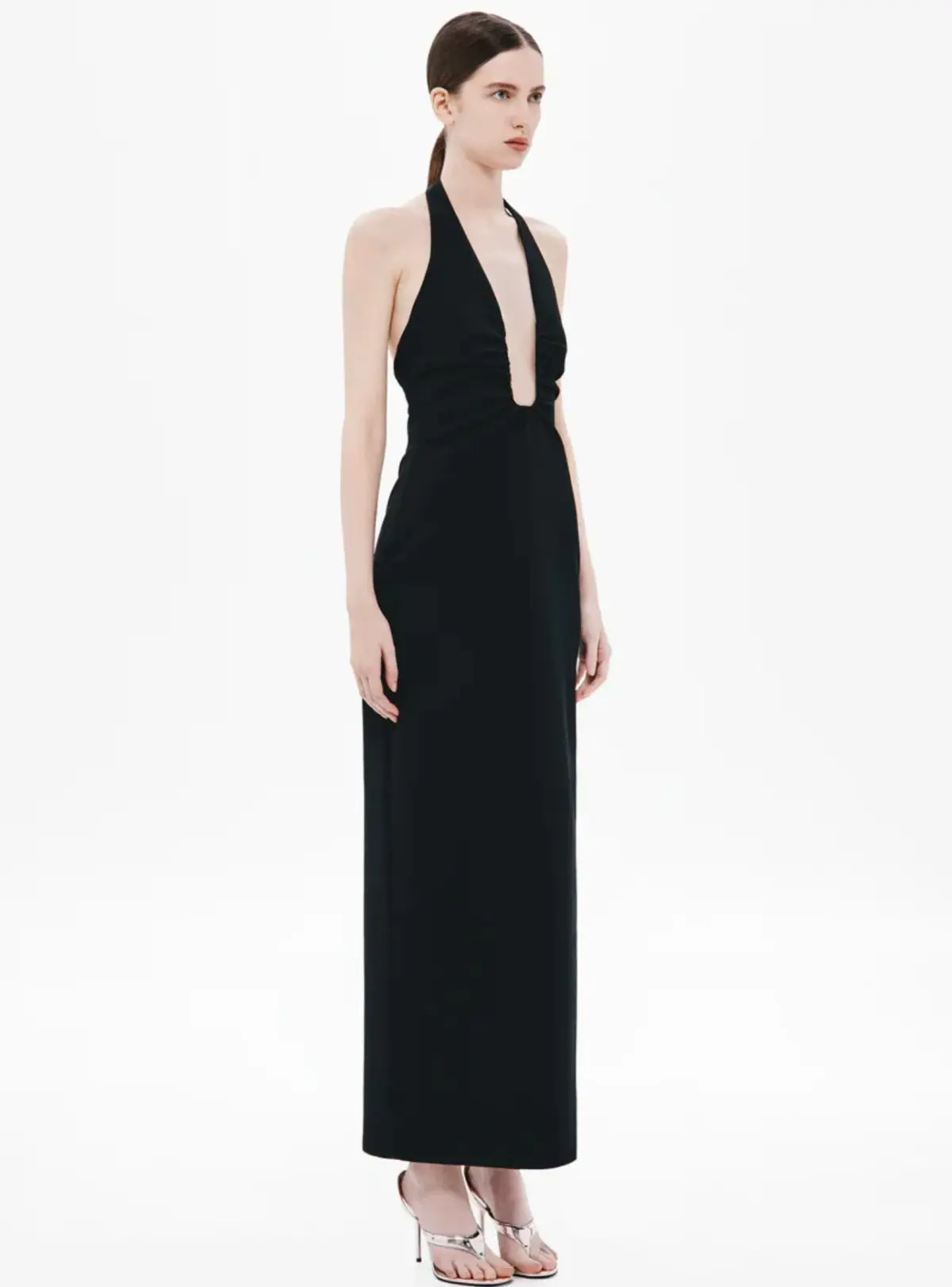 Alusia Dress in Black Size S - Image 3