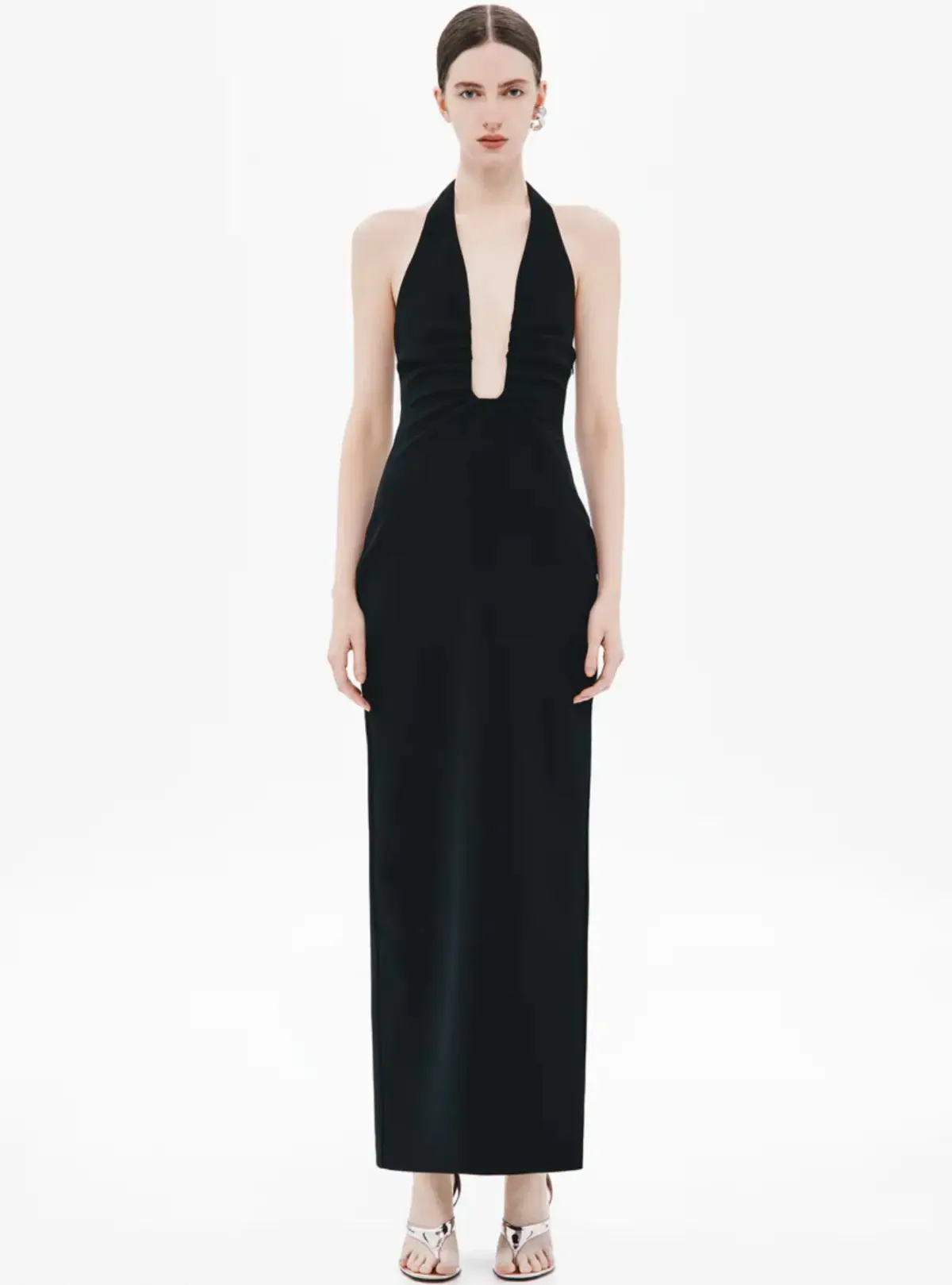 Alusia Dress in Black Sz M - Image 1