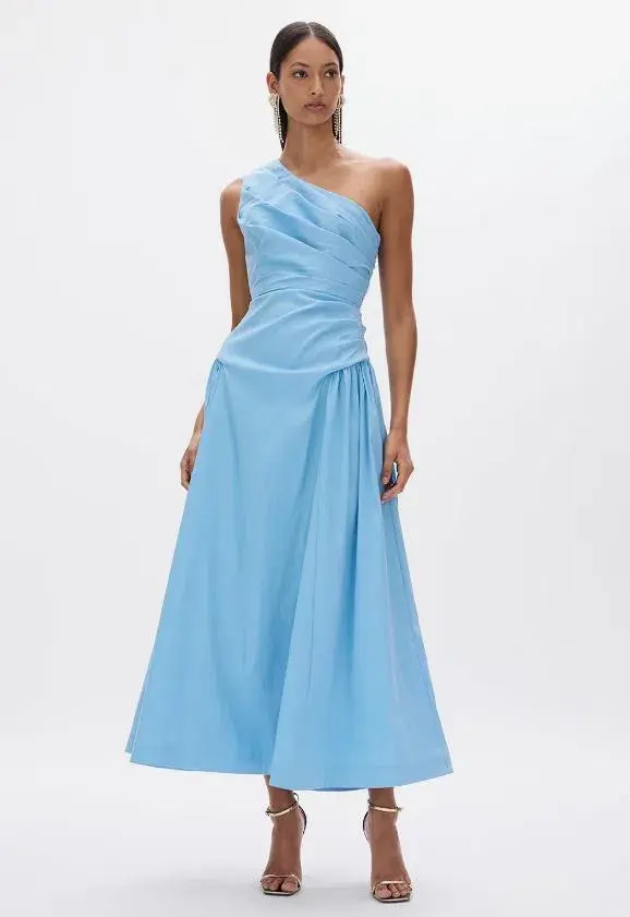 Rachel Gilbert Banksia Dress in Blue Size 3/12 - Image 1