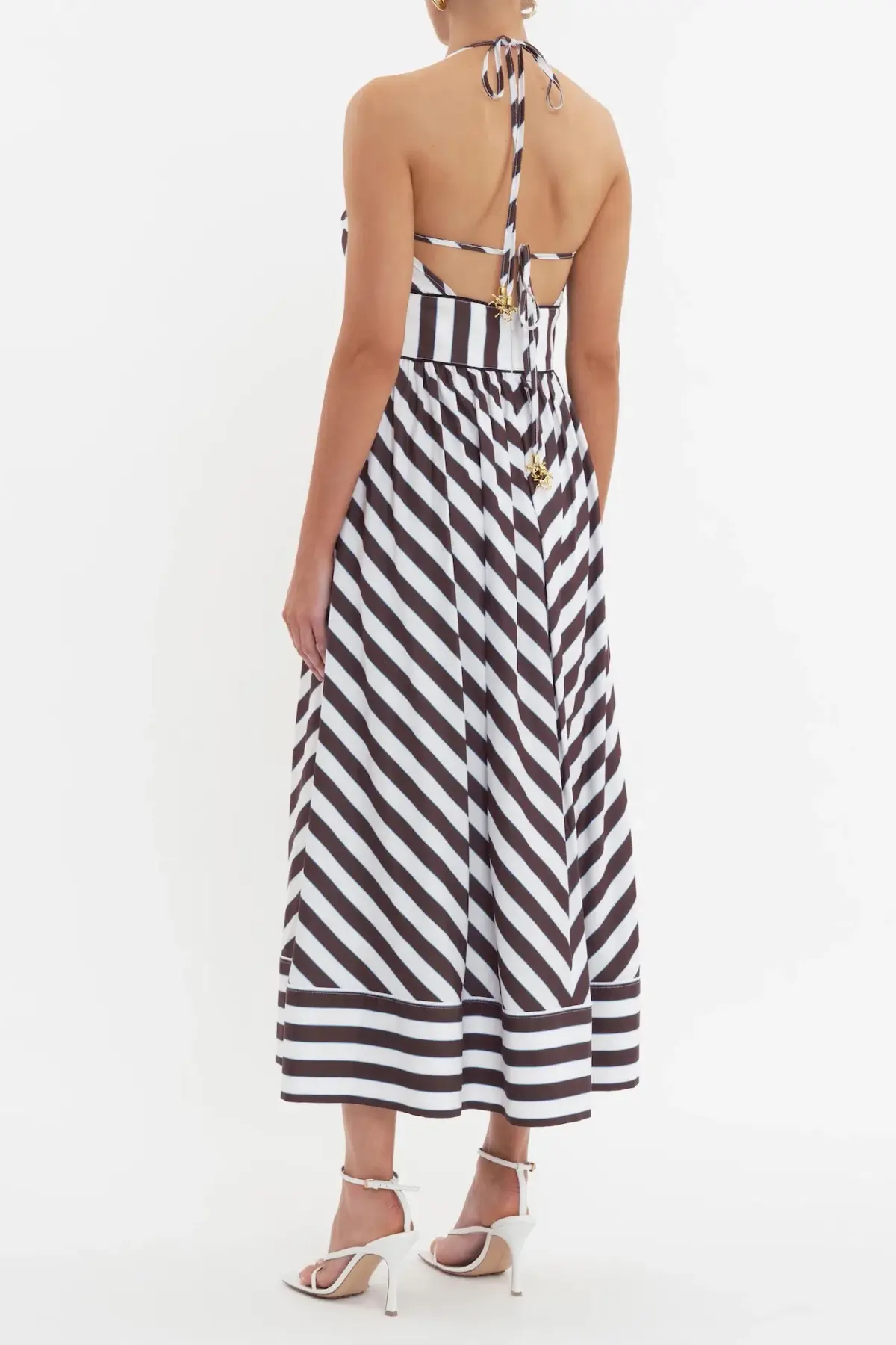 Rebecca Vallance Pippa Halter Dress Size 10 - Image 3