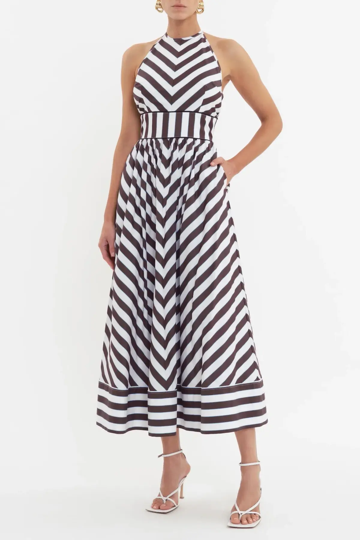 Rebecca Vallance Pippa Halter Dress Size 10 - Image 2