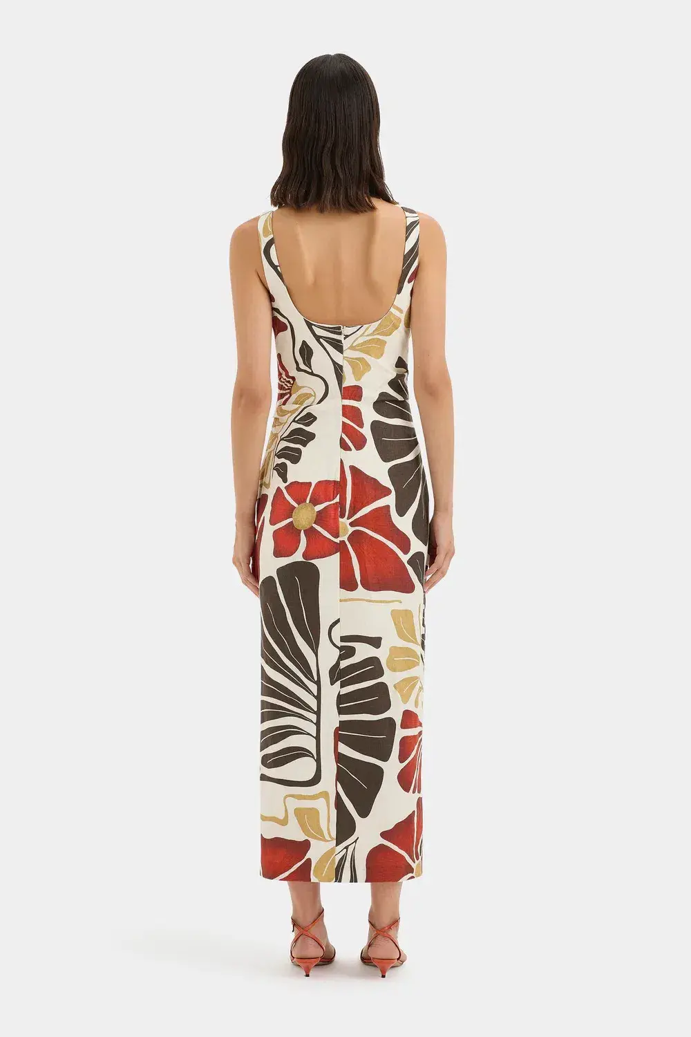 SIR THE LABEL JULIETTA BALCONETTE MIDI DRESS / SIZE 10 - Image 2