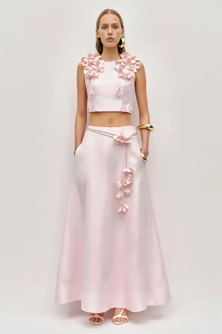 Aje Camille Midi Set. Size 6 (Skirt and Top)  - Image 1