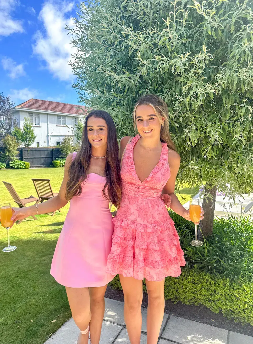 Leo Lin Jacinta Dress in Bubblegum - Image 6