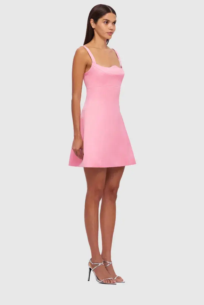 Leo Lin Jacinta Dress in Bubblegum - Image 5