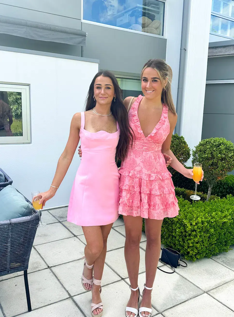 Leo Lin Jacinta Dress in Bubblegum - Image 7