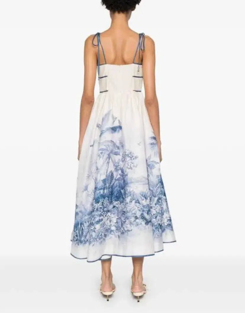 Zimmermann Wylie Picnic Dress Size 1 (10) - Image 3