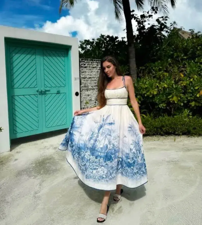 Zimmermann Wylie Picnic Dress Size 1 (10) - Image 2