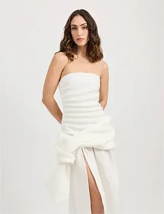 Tojha ANTHENA GOWN Ivory Size 10 for rent on The Volte - main image