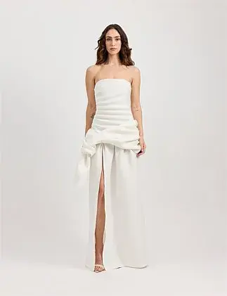 Tojha ANTHENA GOWN Ivory Size 10 for rent on The Volte - main image