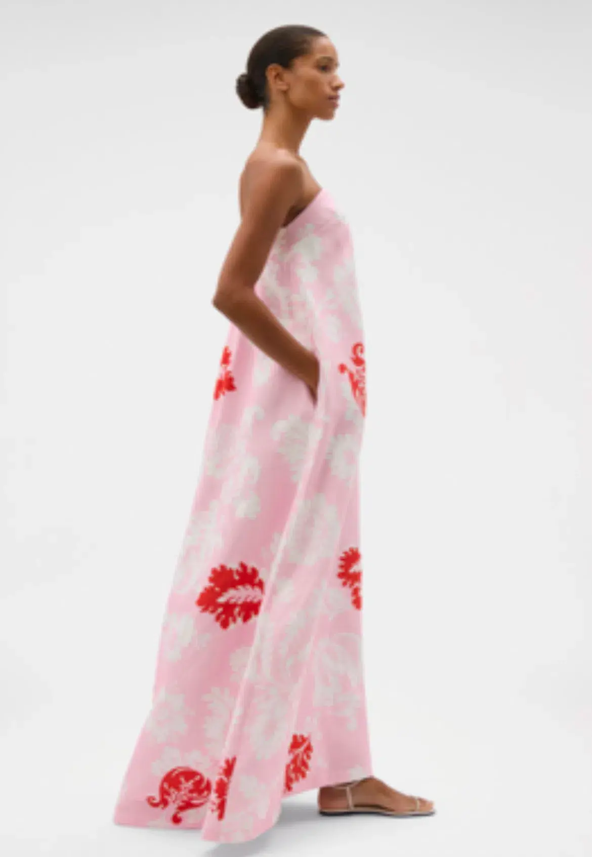 Oroton Cabana Floral Gown Size 10 - Image 2