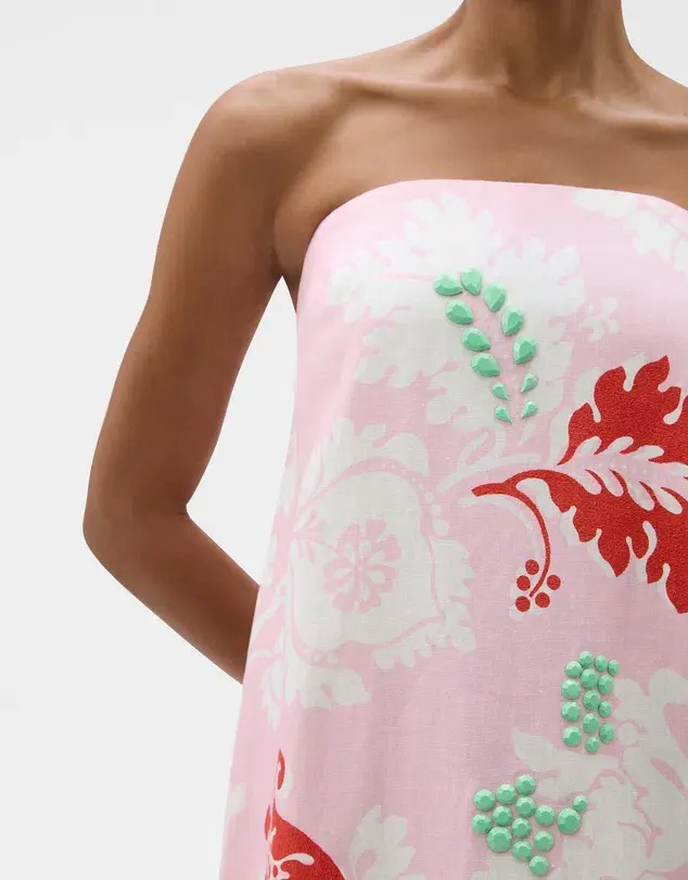 Oroton Cabana Floral Gown Size 12 - Image 2