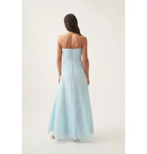 AJE BLUE SOUNDSCAPE MAXI DRESS BLUE SIZE 12 - Image 2
