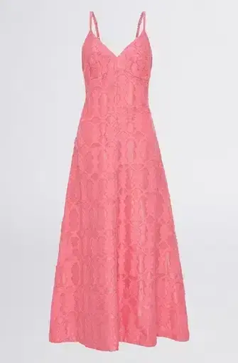SHEIKE Whispers Lace MIDI Dress Candy Size 6 - Image 1