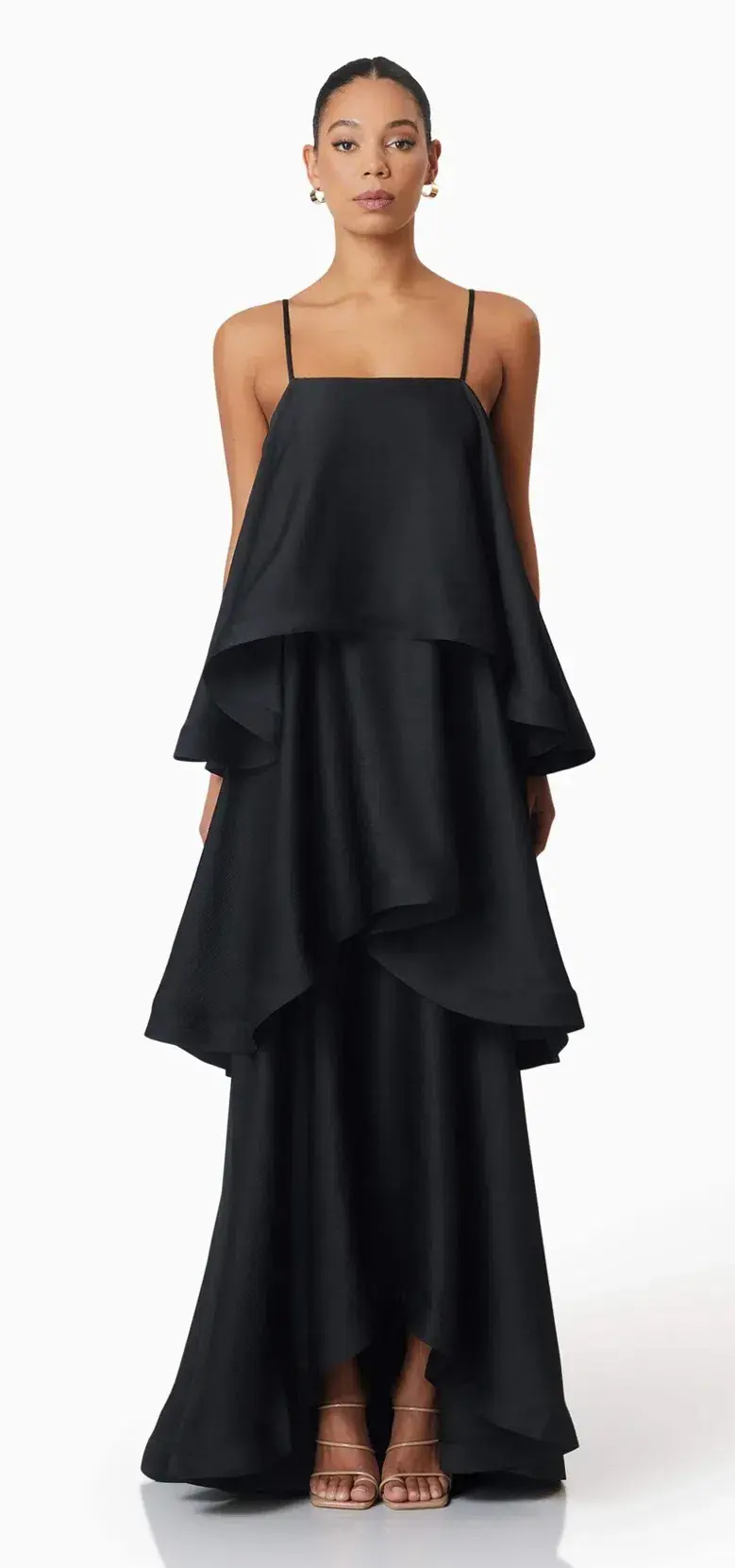 Elliatt Tilly tiered maxi size M 8-12) Black  - Image 1