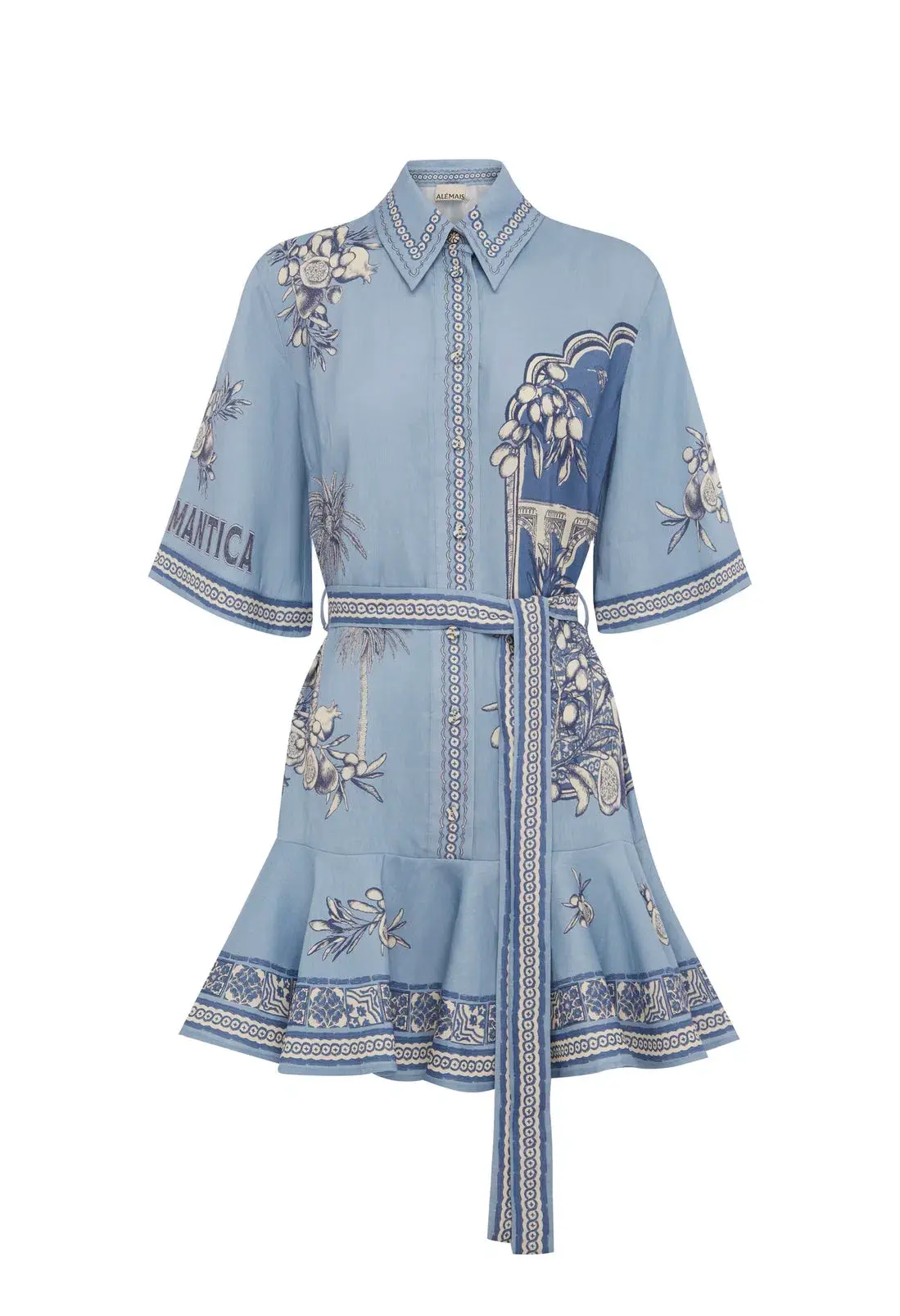 Alemais Villa Romantica Mini Dress Size 8 - Image 1