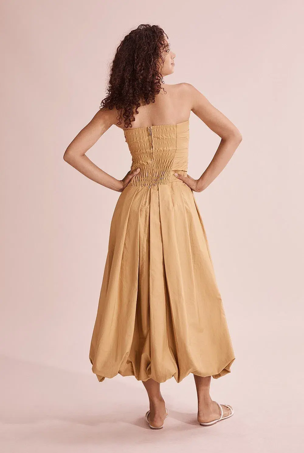 Country Road Strapless Bubble Dress - Image 4