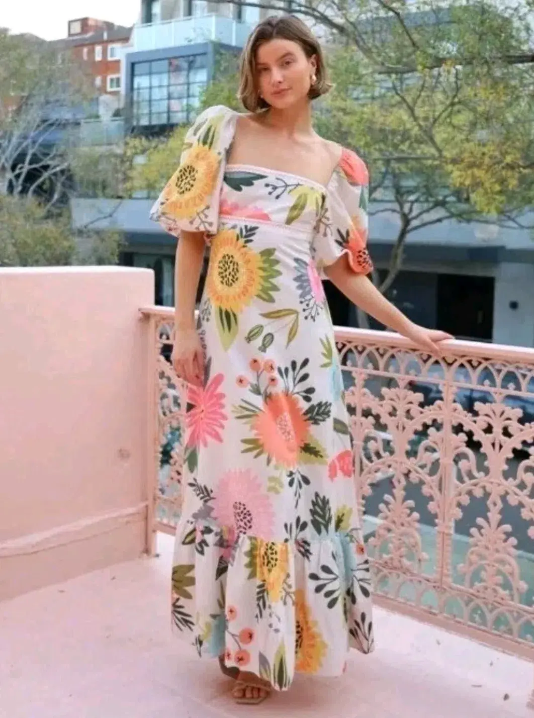 By Nicola Camille Maxi Dress in Potpourri Floral Size 12 - Image 1
