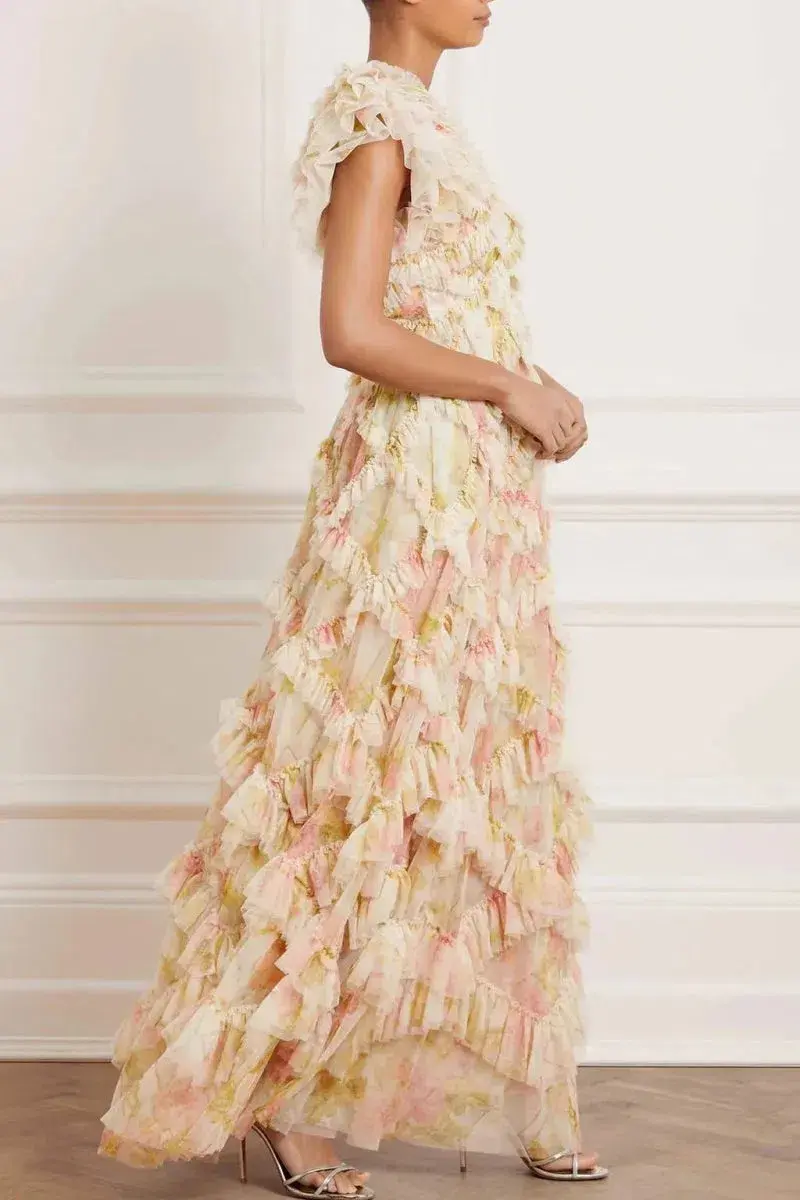 Needle & Thread Genevieve Rose Gown - Image 3