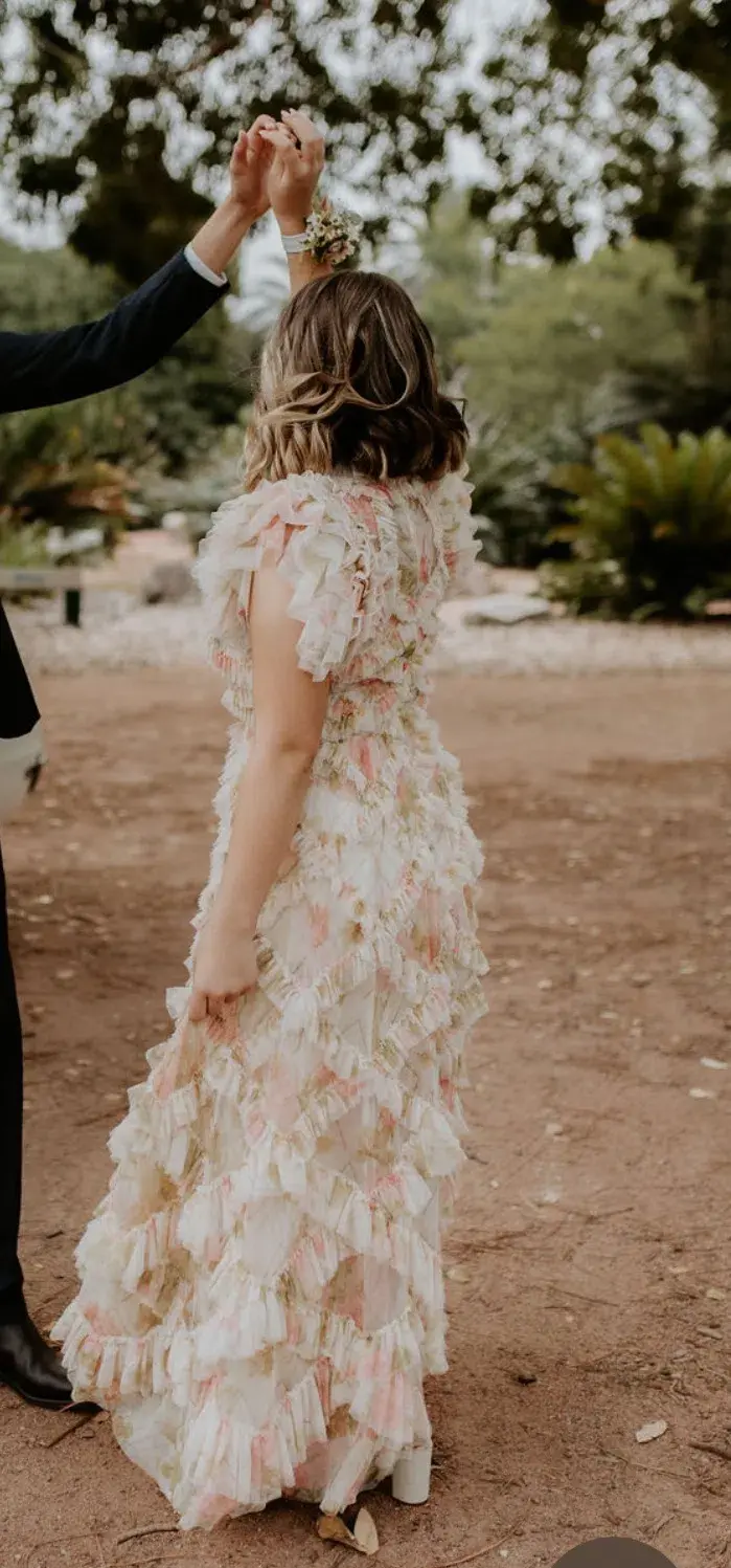 Needle & Thread Genevieve Rose Gown - Image 8
