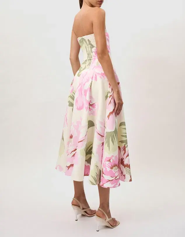 By Johnny Carrie Strapless Dress Size 8 - Image 4