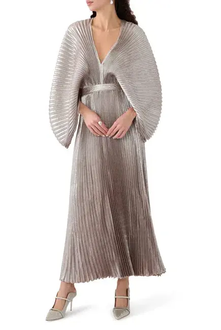 L’IDEE VERSAILLES GOWN in CHAMPAGNE SHIMMER SIZE 14 - Image 5