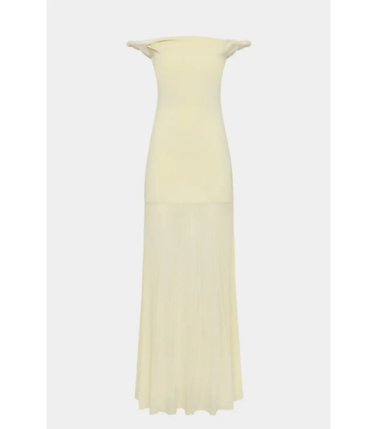 Sir the Label Ella Off Shoulder Twist Dress in Lemon Sorbet Size 10 - Image 7