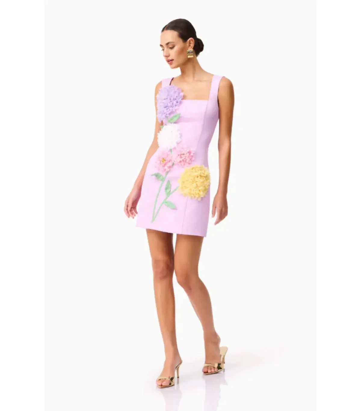 Elliatt Buttercup Mini Dress Purple Size 12 - Image 2
