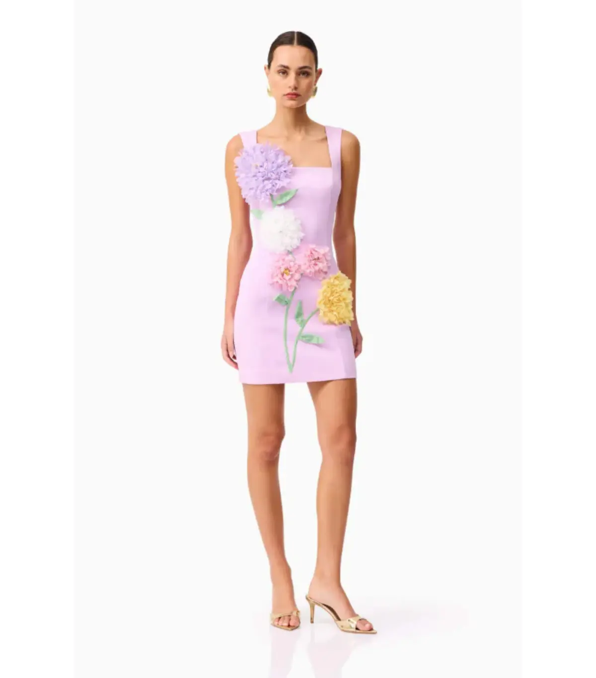 Elliatt Buttercup Mini Dress Purple Size 12 - Image 1