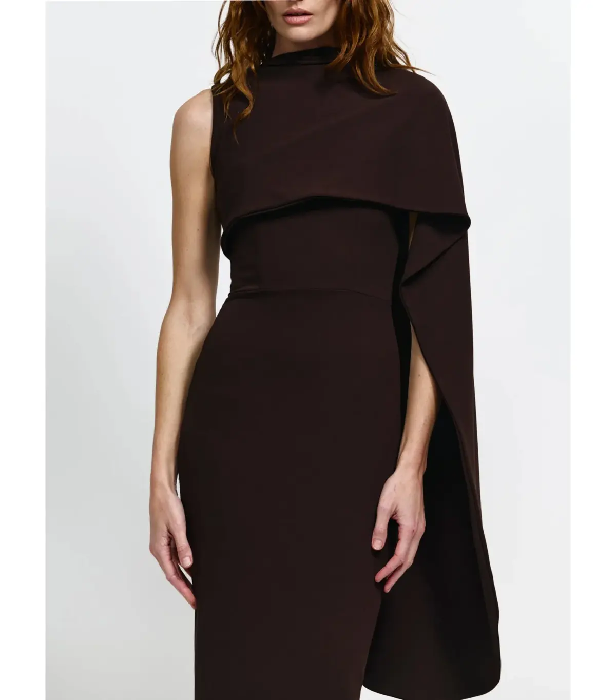 Effie Kats Romi Dress Chocolate Brown Size 10  - Image 2