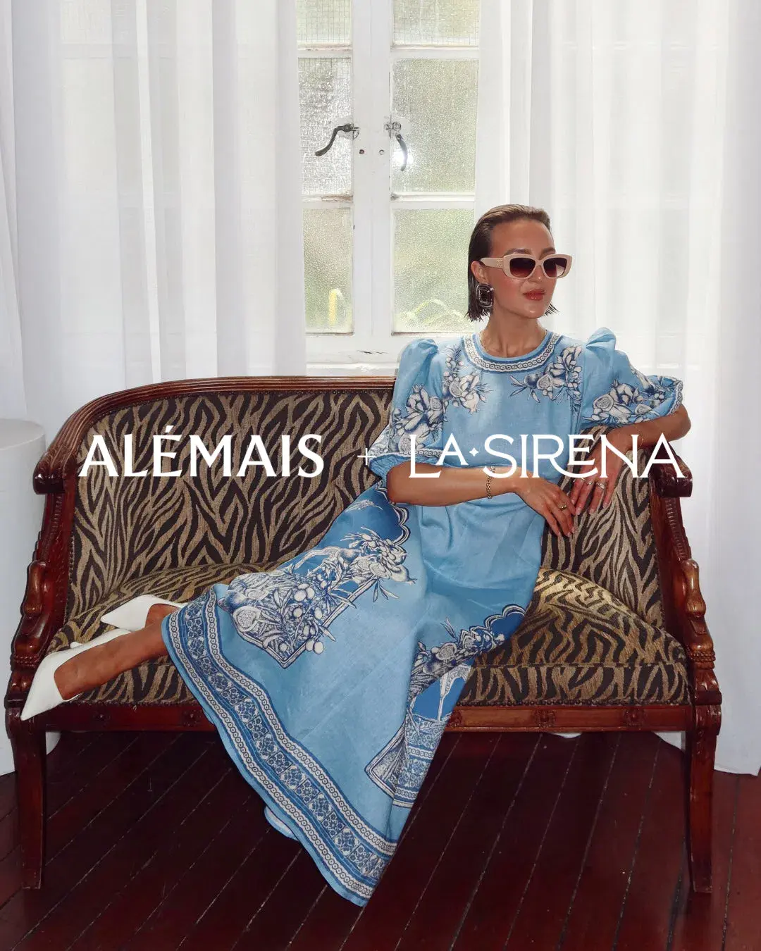 Alemais X La Sirena Villa Romantica Midi Dress size 16 - Image 3