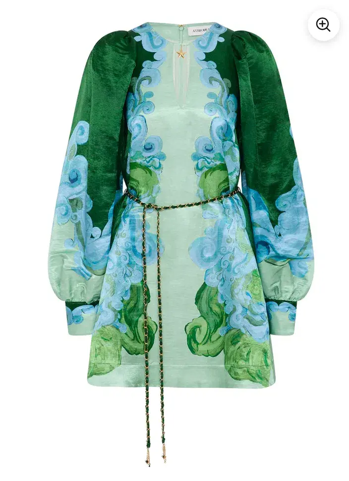 Antipodean Runaway Billow Shift Mini Dress 16 - Image 2