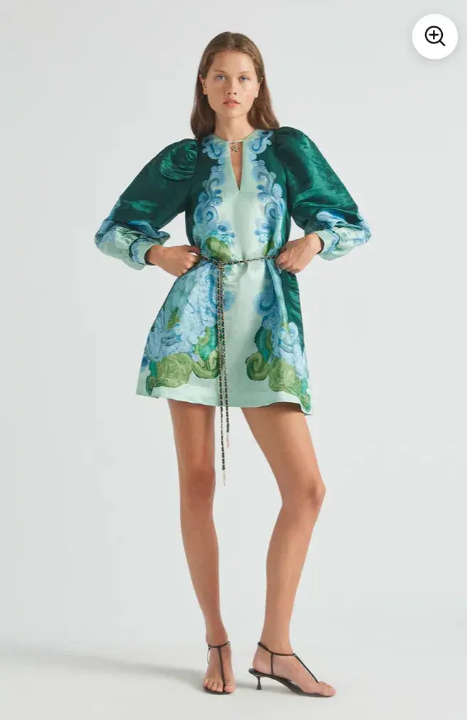 Antipodean Runaway Billow Shift Mini Dress 16 - Image 1